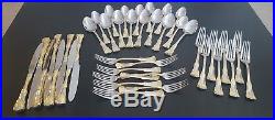 Royal Albert Old Country Roses 40 Pc Set 18/10 Stainless Flatware Service for 8