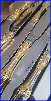 Royal Albert Old Country Roses 40 Pc Set 18/10 Stainless Flatware Service for 8