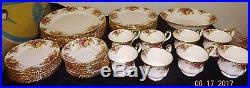 Royal Albert Old Country Roses 41 Pc Service For Eight New Old Stock Mint Cond