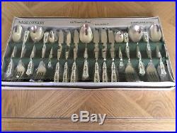 Royal Albert Old Country Roses 44 Piece Cutlery Set by Monogram VERY RARE