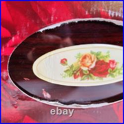 Royal Albert Old Country Roses 45pc 8 Serving Flatware Chest Stainless Steel NEW