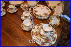 Royal Albert Old Country Roses 48 Piece Set withFree Items if you buy b4 Dec. 25