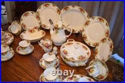 Royal Albert Old Country Roses 48 Piece Set withFree Items if you buy b4 Dec. 25