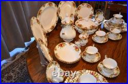 Royal Albert Old Country Roses 48 Piece Set withFree Items if you buy b4 Dec. 25