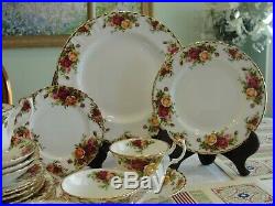 Royal Albert Old Country Roses 4 5 Pieces Setting 20 Pieces
