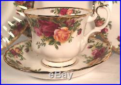 Royal Albert Old Country Roses 4 Five (5) Piece Place Settings Group #2