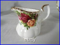 Royal Albert Old Country Roses 4 Pc. Tea Set 1962