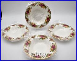 Royal Albert Old Country Roses 4 Piece Soup Bowl Set 8 New in Original Package Royal Albert Old Country Roses 4 Piece Soup Bowl Set 8 New in Original Package