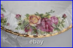 Royal Albert Old Country Roses 4 Piece Soup Bowl Set 8 New in Original Package