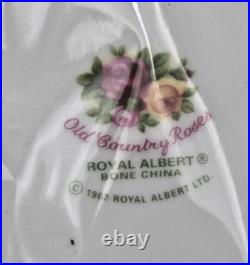 Royal Albert Old Country Roses 4 Piece Soup Bowl Set 8 New in Original Package