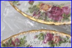 Royal Albert Old Country Roses 4 Piece Soup Bowl Set 8 New in Original Package