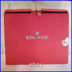 Royal Albert Old Country Roses 4 Piece Soup Pasta Bowl Set 8 New in Box