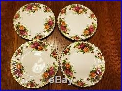 Royal Albert Old Country Roses 4 Place Settings 20 Pieces England