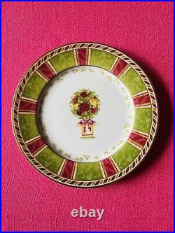 Royal Albert Old Country Roses 4 Seasons Of Colour Floral Salad Plates 8 Japan