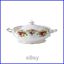 Royal Albert Old Country Roses 50-ounce Covered Vegetable Dish