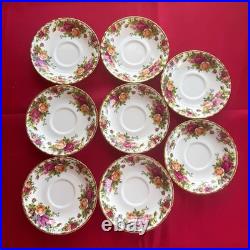 Royal Albert Old Country Roses 51 Pc Dinner Tea Set 1962 England Bone China VTG