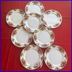 Royal Albert Old Country Roses 51 Pc Dinner Tea Set 1962 England Bone China VTG