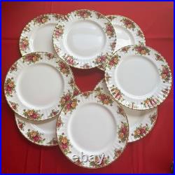 Royal Albert Old Country Roses 51 Pc Dinner Tea Set 1962 England Bone China VTG
