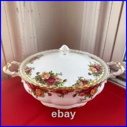 Royal Albert Old Country Roses 51 Pc Dinner Tea Set 1962 England Bone China VTG