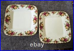 Royal Albert Old Country Roses 56 Pc Dinner-salad-bread-fruit-cups-saucers Xtras