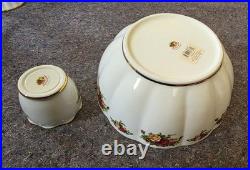 Royal Albert Old Country Roses 56 Pc Dinner-salad-bread-fruit-cups-saucers Xtras