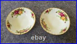 Royal Albert Old Country Roses 56 Pc Dinner-salad-bread-fruit-cups-saucers Xtras