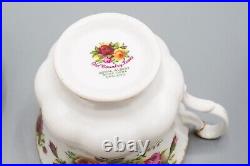 Royal Albert Old Country Roses 5 Cups and 7 Saucers FREE USA SHIPPING
