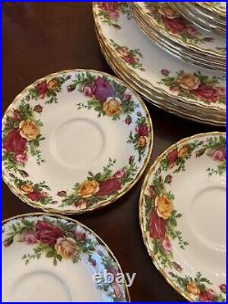 Royal Albert Old Country Roses 5 Pc Place Setting 4 Sets