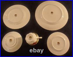 Royal Albert Old Country Roses 5 Pc Place Setting Vintage Floral England Lot (6)