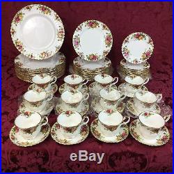 Royal Albert Old Country Roses 60-Piece Set for TWELVE