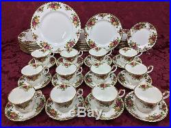 Royal Albert Old Country Roses 60-Piece Set for TWELVE (12)