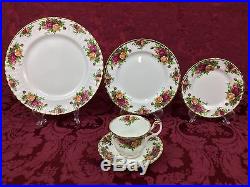 Royal Albert Old Country Roses 60-Piece Set for TWELVE (12)