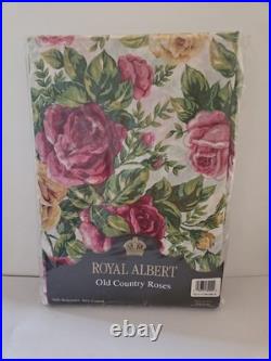 Royal Albert Old Country Roses 60x84 Oblong Tablecloth New In Package
