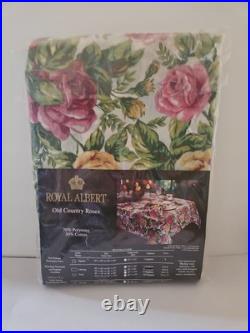 Royal Albert Old Country Roses 60x84 Oblong Tablecloth New In Package