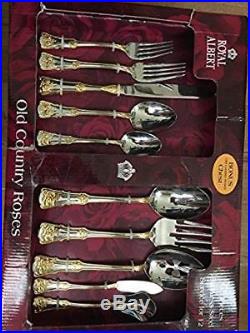 Royal Albert Old Country Roses 65 Pc Set Service for 12 Royal Albert Old Country Roses 65 Pc Set Service for 12