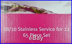 Royal Albert Old Country Roses 65 pc. Flatware Cutlery set Brand NEW never used