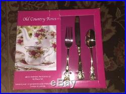 Royal Albert Old Country Roses 65 piece set Service for 12