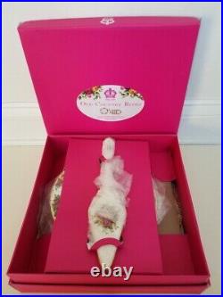 Royal Albert Old Country Roses 6-Piece Cake Server Set, Brand New 1051422