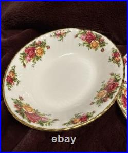 Royal Albert Old Country Roses 6 Piece Serving Set-Items Listed In Description