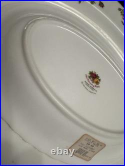 Royal Albert Old Country Roses 6 Piece Serving Set-Items Listed In Description