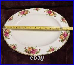 Royal Albert Old Country Roses 6 Piece Serving Set-Items Listed In Description