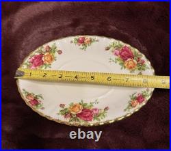 Royal Albert Old Country Roses 6 Piece Serving Set-Items Listed In Description
