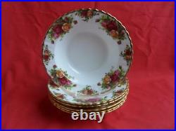 Royal Albert Old Country Roses, 6 x 8 Rimmed Bowls
