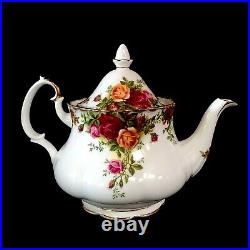 Royal Albert Old Country Roses 7 Piece Tea For Two Tea Set
