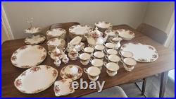 Royal Albert Old Country Roses 80 Piece Set 12 Place Settings Royal Albert Old Country Roses 80 Piece Set 12 Place Settings