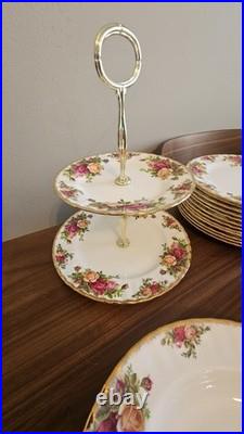 Royal Albert Old Country Roses 80 Piece Set 12 Place Settings Royal Albert Old Country Roses 80 Piece Set 12 Place Settings