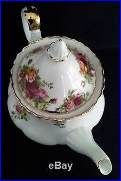 Royal Albert Old Country Roses 8 Cup Teapot English Vintage
