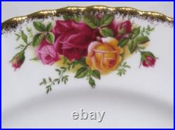 Royal Albert Old Country Roses 8 Dinner Plates ©1963 England Bone Excellent Royal Albert Old Country Roses 8 Dinner Plates ©1963 England Bone Excellent