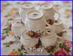 Royal Albert Old Country Roses 8 Montrose Mugs Royal Albert Old Country Roses 8 Montrose Mugs