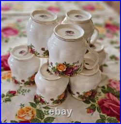 Royal Albert Old Country Roses 8 Montrose Mugs Royal Albert Old Country Roses 8 Montrose Mugs